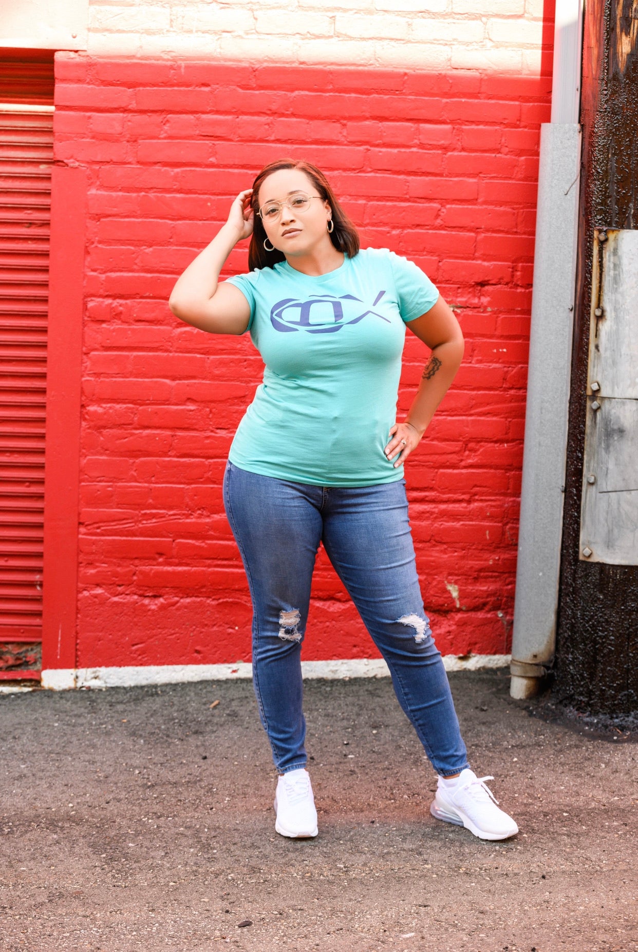 Women Short Sleeves (Teal)